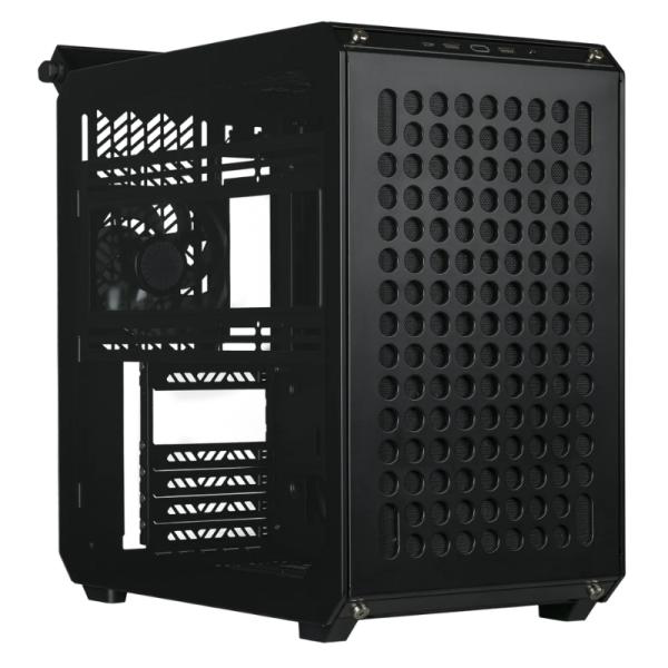 Gabinete para PC Cooler Master Qube 500 Mid Tower E-ATX Vidrio Templado 1 Ventilador Negro