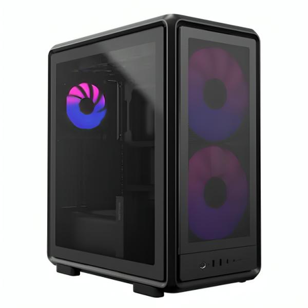 Gabinete para PC Cooler Master Masterframe 500 Mesh Mid Tower ATX Vidrio Templado ARGB Negro