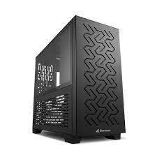 Gabinete para PC Sharkoon MS-Z1000 Mini Tower Micro-ATX Vidrio Templado Negro