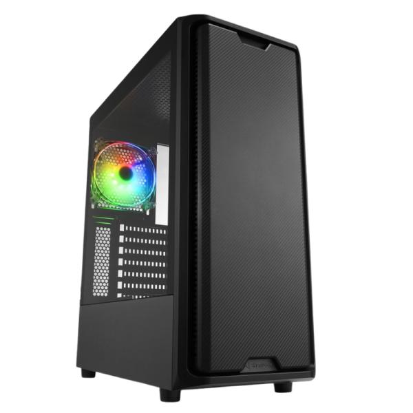 Gabinete para PC Sharkoon SK3 Mid Tower ATX Vidrio Templado 2 Ventiladores Negro