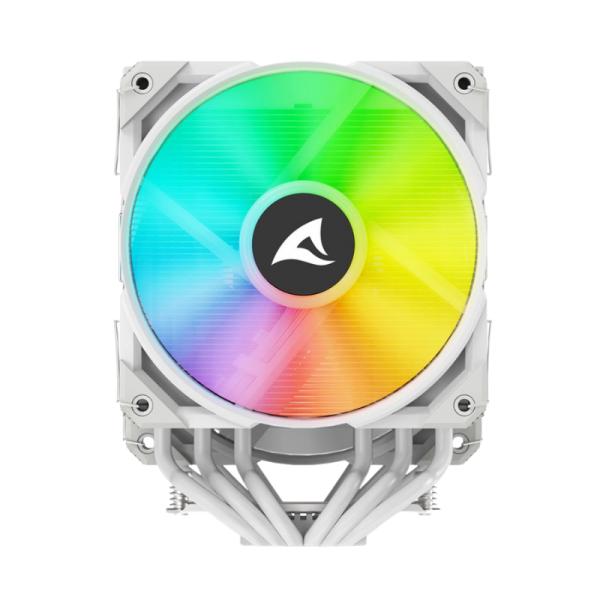 Disipador de CPU Sharkoon Enfriamiento de Aire A60 RGB 2x120mm