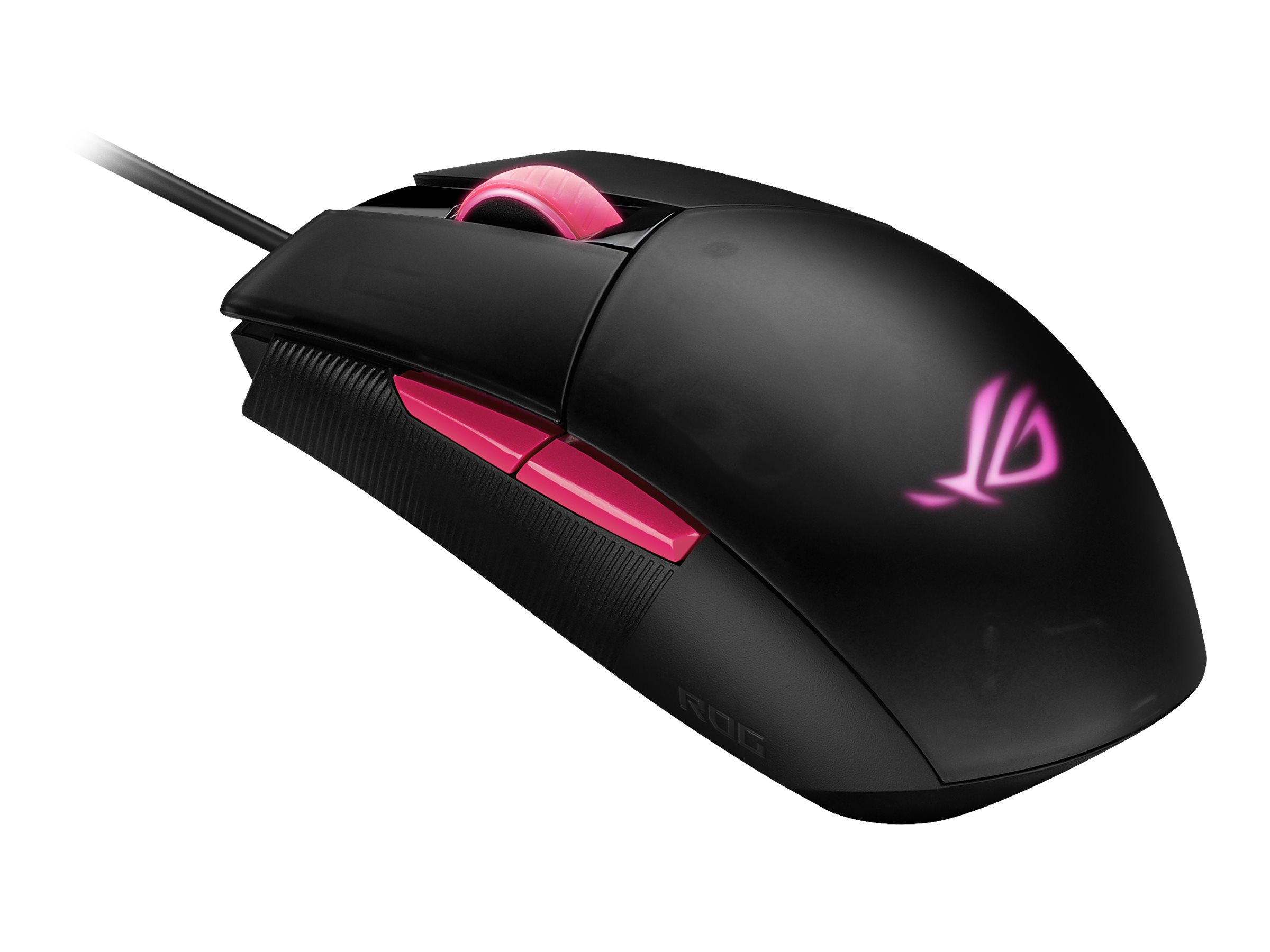 Mouse ASUS ROG Strix Impact II Electro Punk Ergonómico USB 5 Botones Ambidiestro