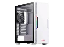 CASE GAMING ADATA XPG STARKER MID TOWER VENTILADORES 2 DE 120MM CON VIDRIO LATERAL STARKER-WHCWW