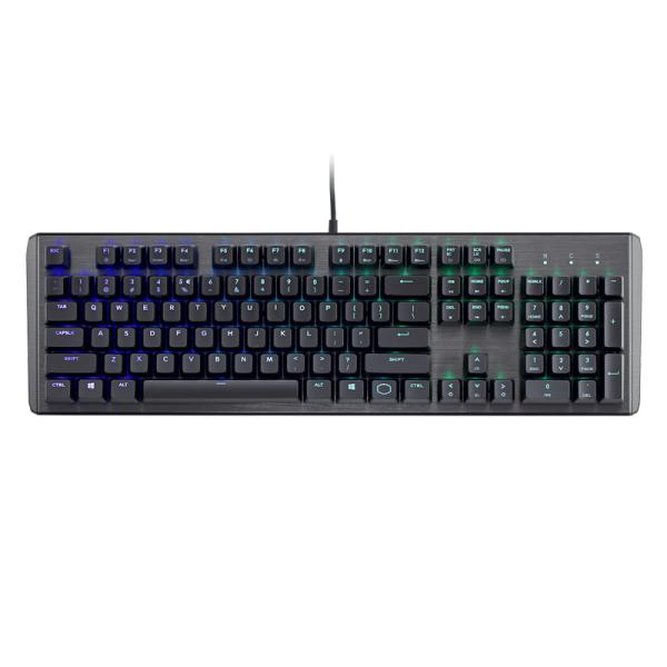 Teclado Cooler Master CK-550 V2 Mecánico USB Completo Inglés RGB Switch Café