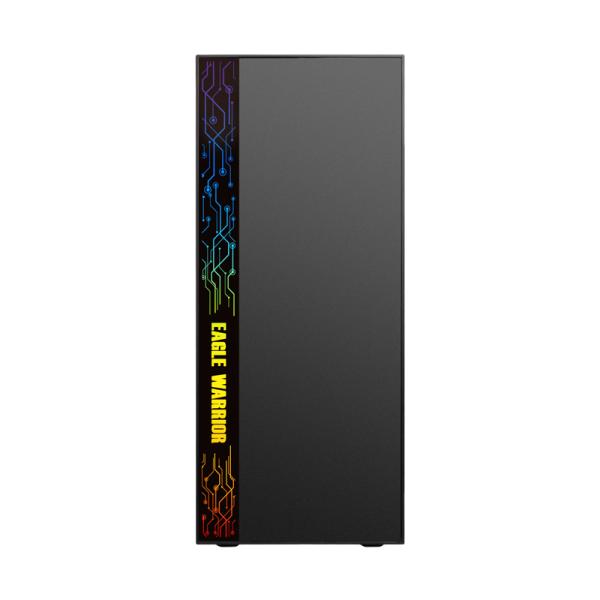 Gabinete para PC Eagle Warrior CG17Z3RA001C Mid Tower ATX Vidrio Templado sin Ventiladores