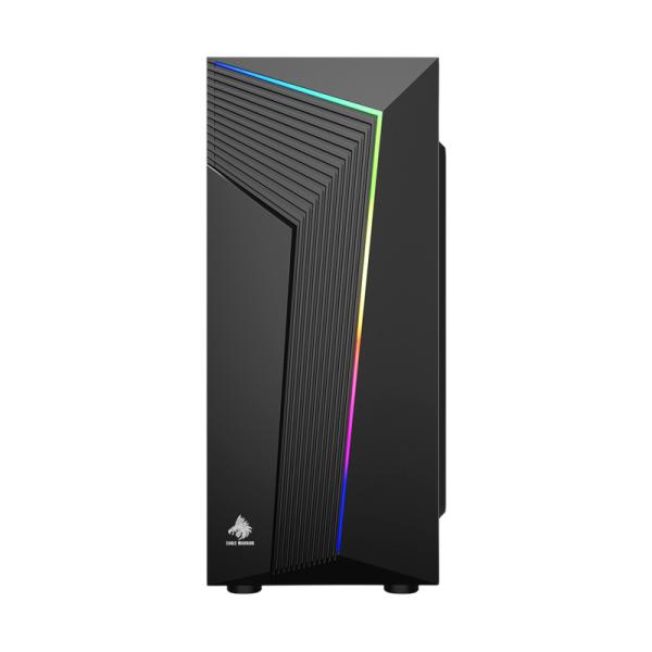 Gabinete para PC Eagle Warrior CG10AARA001C Mid Tower ATX Vidrio Templado sin Ventiladores RGB