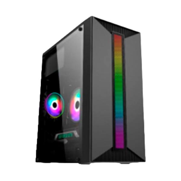 Gabinete para PC Eagle Warrior H350 Micro-ATX Acrílico Negro