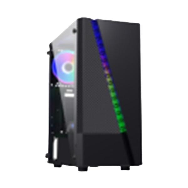 Gabinete para PC Eagle Warrior CG17AARA001C Mid Tower ATX Vidrio Templado sin Ventiladores RGB
