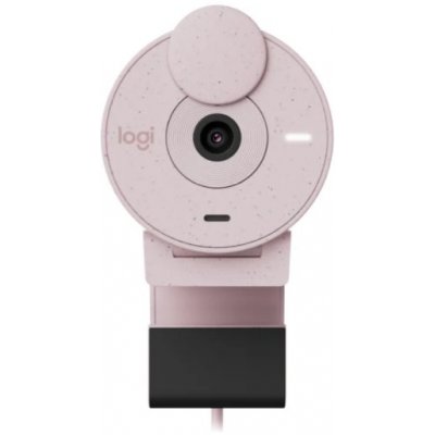 Cámara Web Logitech Brio 300 FHD USB-C 70° Rosa