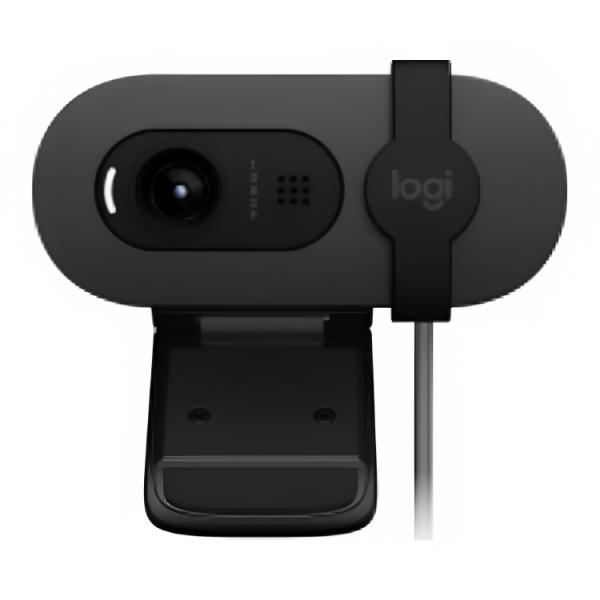 Cámara Web Logitech Brio 100 FHD 30fps USB-A 58° Negro