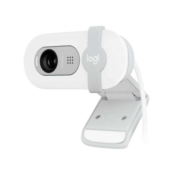 Cámara Web Logitech Brio 100 FHD 30fps USB-A 58° Blanco
