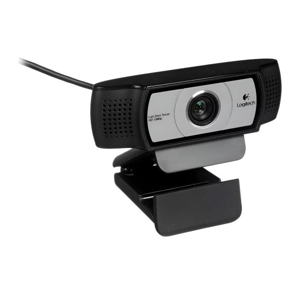 Cámara Web Logitech C930e Business FHD 30fps USB-A 90° Negro