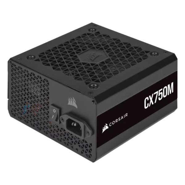 Fuente de Poder Corsair CX750M 750 W 80+ Bronze Semi Modular ATX