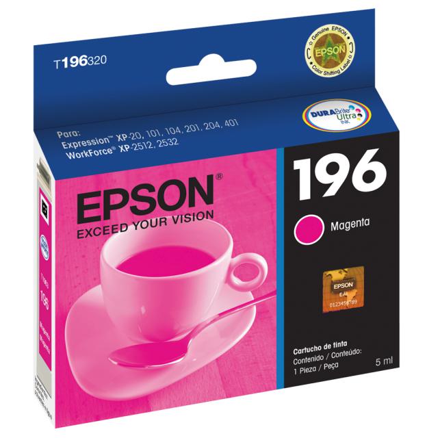 Cartucho de Tinta Epson T196320-AL Magenta 4ml