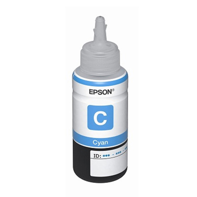 Botella de Tinta Epson T673220-AL Cian 70ml
