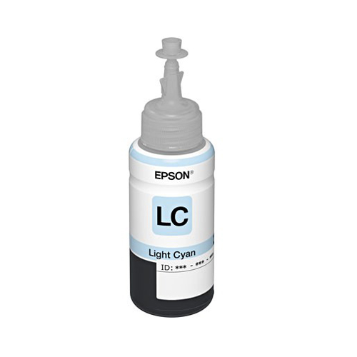 Botella de Tinta Epson T673520-AL Cian Claro 70ml