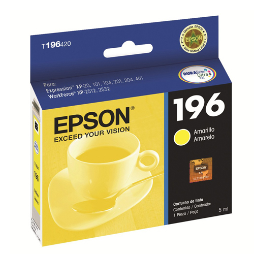 Tinta Epson T196420-AL Cartucho Amarillo