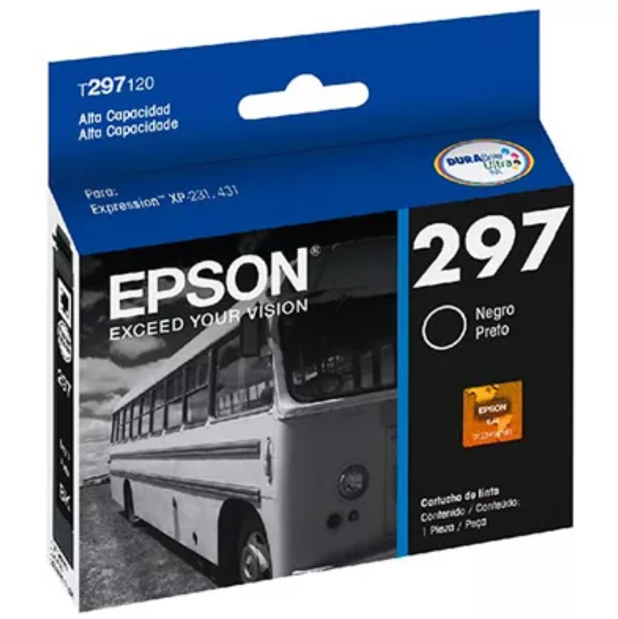 Cartucho de Tinta Epson T297120-AL Negro Alta Capacidad