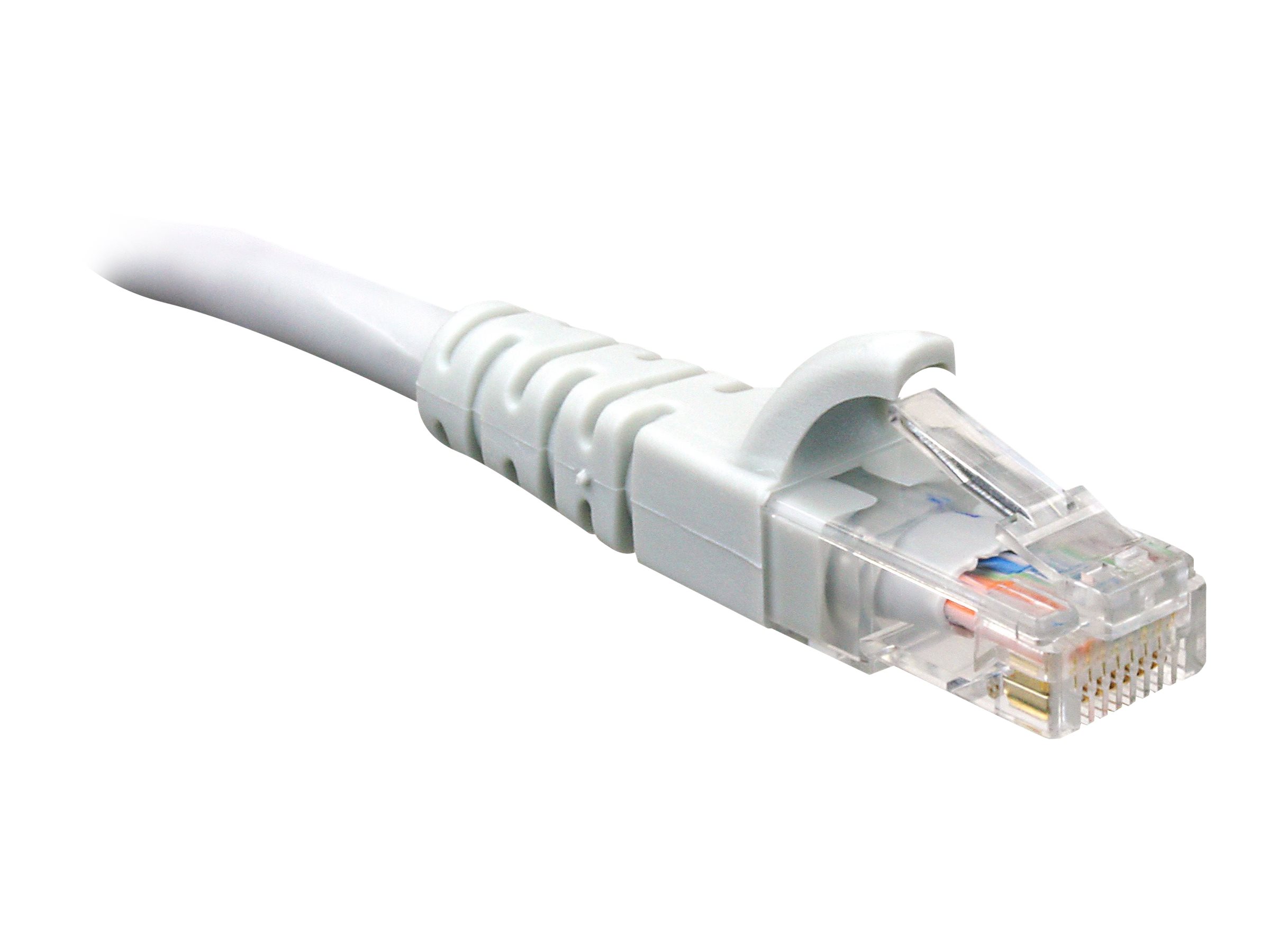 Nexxt - Cable de interconexión - RJ-45 (M) a RJ-45 (M) - 2.1 m - UTP - CAT 6a - trenzado - gris