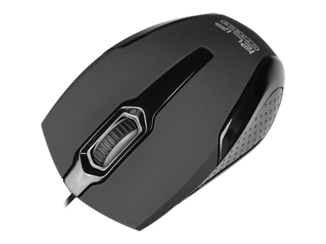 Mouse Klip Xtreme KMO-120BK USB 3 Botones Ambidiestro