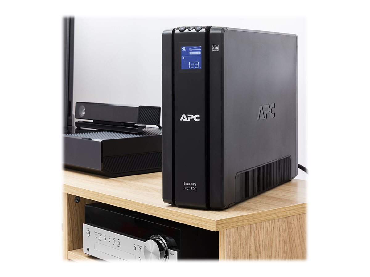 APC Back-UPS Pro 1500 - UPS - CA 120 V - 865 vatios - 1500 VA - conectores de salida: 10