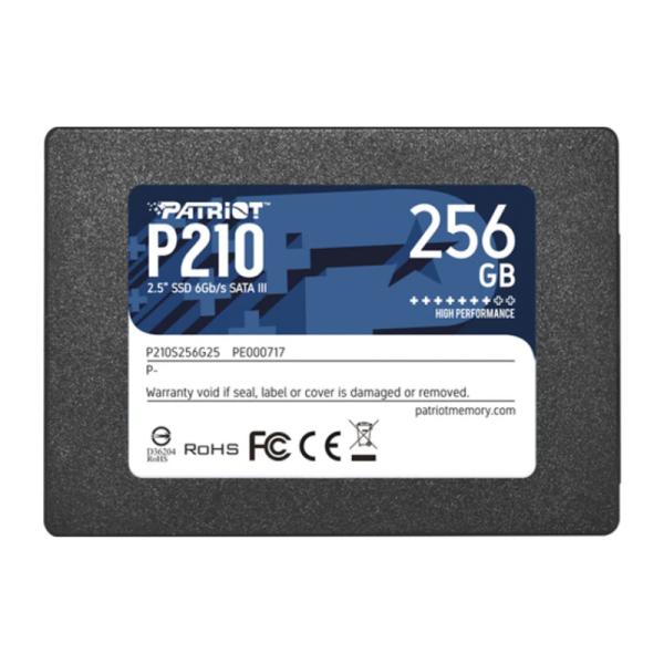 SSD Patriot P210 256 GB 2.5″ SATA 500MB/s