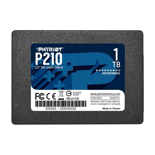 SSD Patriot P210 1 TB 2.5″ SATA 520MB/s