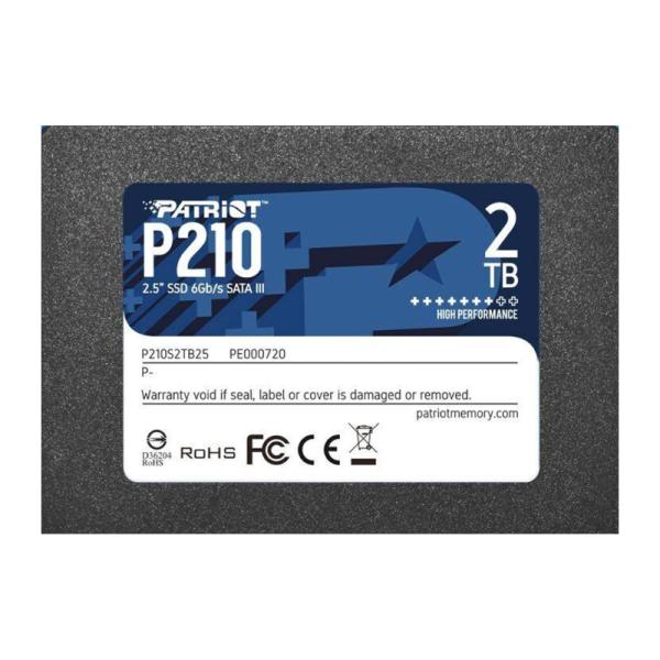 SSD Patriot P210 2 TB 2.5″ SATA 520MB/s