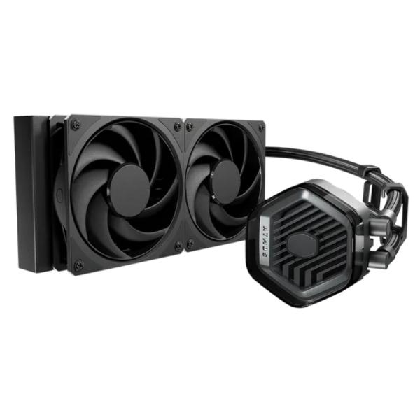 Enfriador Líquido Cooler Master 240 Atmos Stealth 240mm 2x120mm Negro