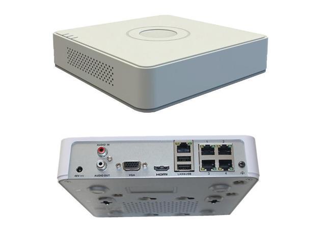 NVR Hikvision DS-7104NI-Q1/4P 4 Canales 4 POE 6 MP 1 Bahía