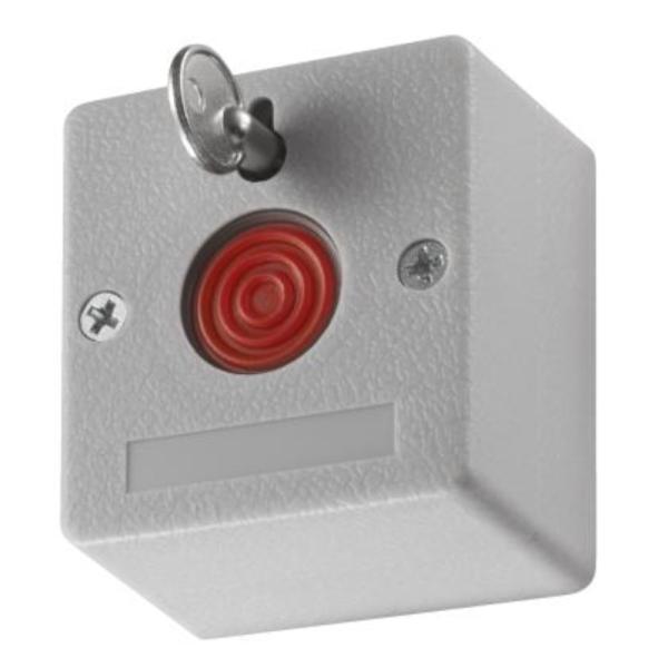 Accesorio para Alarma Hikvision DS-PD1-EB Botón de Pánico Alámbrico Interior Blanco