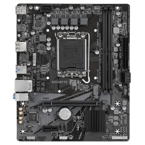 Tarjeta Madre Gigabyte H610M K V2 LGA1700 Intel H610 Micro-ATX DDR5