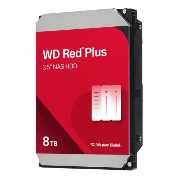 Disco Duro Western Digital Red Plus WD80EFPX 8 TB NAS 3.5″ 5640rpm SATA