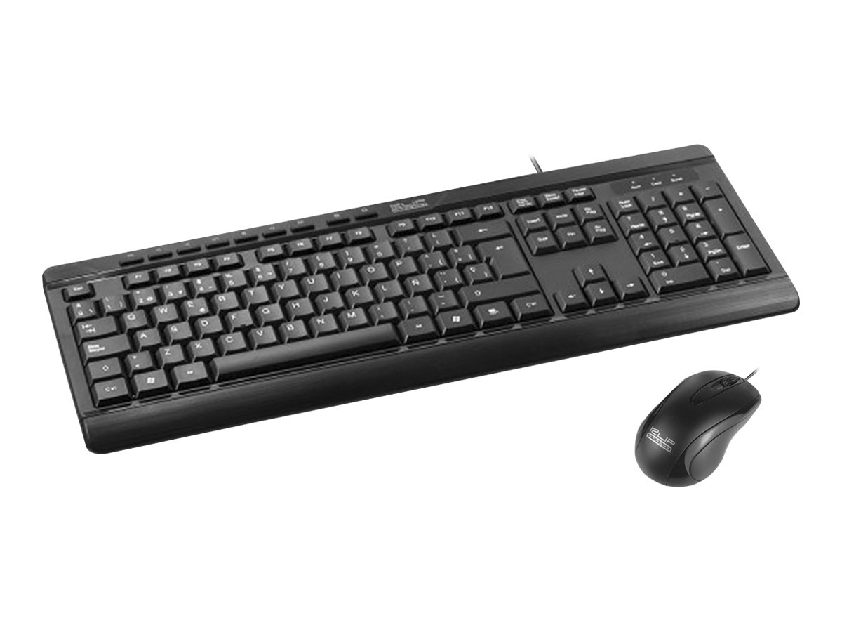 Combo Teclado y Mouse Klip Xtreme KCK-251S DeskMate Alámbrico USB Español Negro