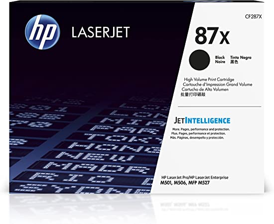 Tóner HP CF287X Negro Alto Rendimiento