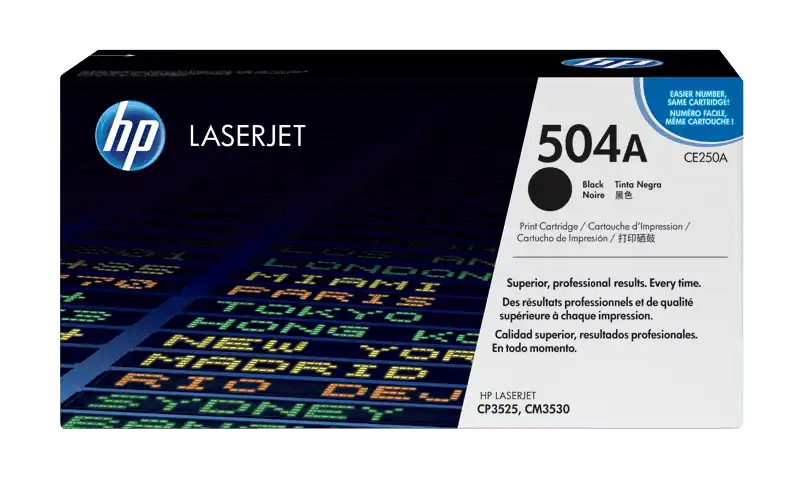 Tóner HP CE250A Negro 5.000 Páginas
