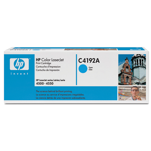 Tóner HP C4192A Cyan