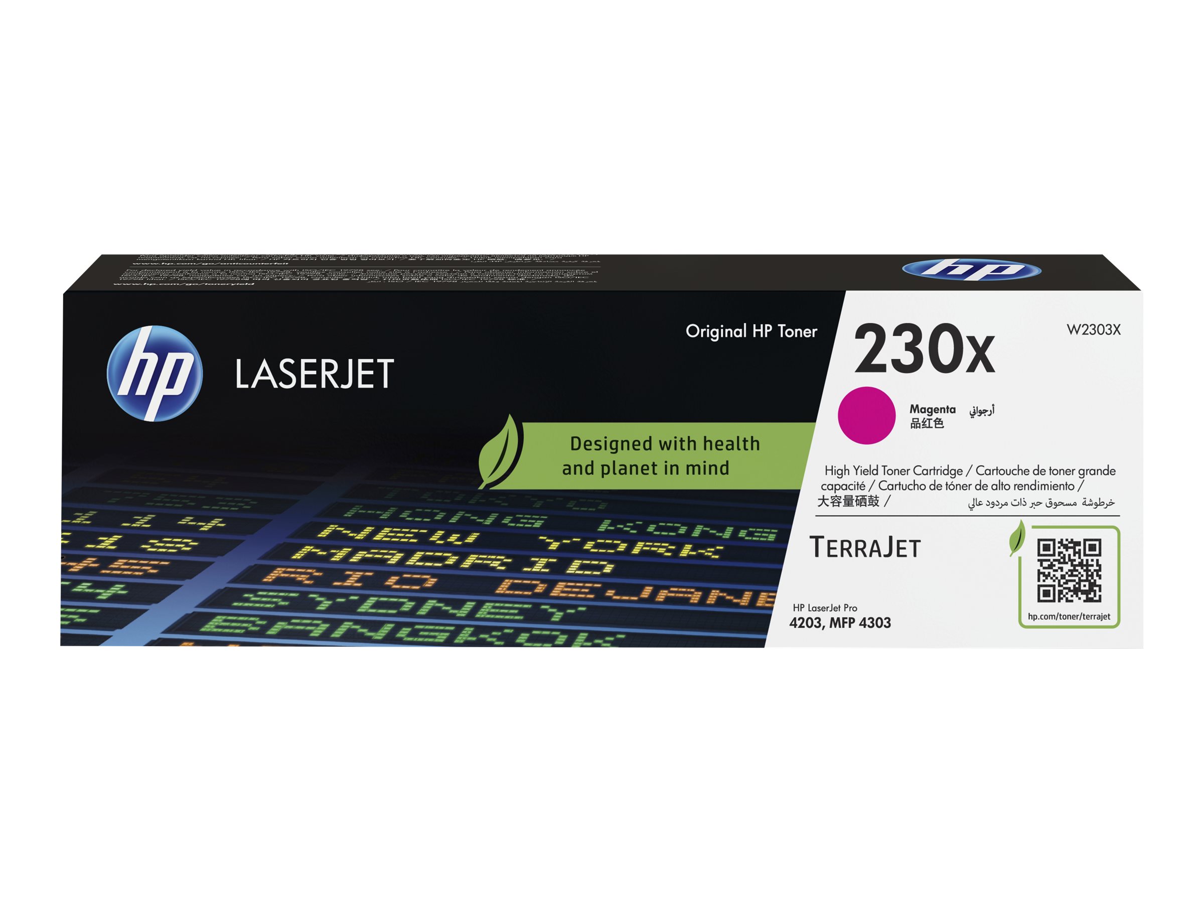 Tóner HP 230X W2303X Magenta 5.500 Páginas