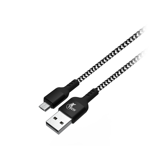Cable Xtech XTC-366 USB-A a Micro-USB 1.8 M Trenzado