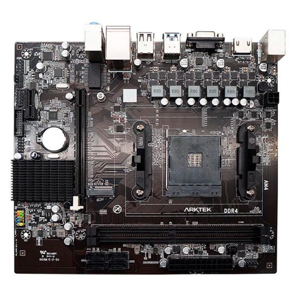 Tarjeta Madre Arktek AK-A320M EG AM4 AMD A320 Micro-ATX DDR4