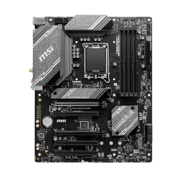 Tarjeta Madre MSI B760 Gaming Plus LGA1700 Intel B760 ATX DDR5 WiFi 6E