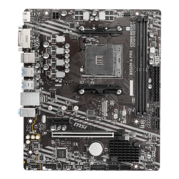 Tarjeta Madre MSI B550M-A Pro AM4 AMD B550 Micro-ATX DDR4