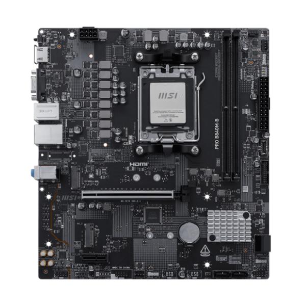 Tarjeta Madre MSI Pro B840M-B AM5 AMD B840 Micro-ATX DDR5