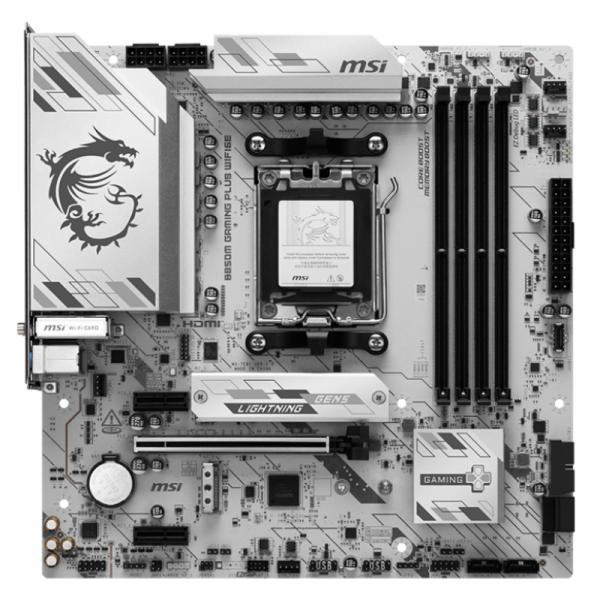 Tarjeta Madre MSI B850M Gaming Plus AM5 AMD B850 Micro-ATX DDR5 WiFi 6E