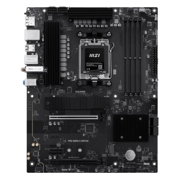 Tarjeta Madre MSI Pro B850-S AM5 AMD B850 ATX DDR5 WiFi 6E