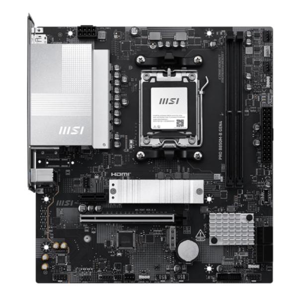 Tarjeta Madre MSI Pro B850M-B GEN4 M5 AM5 AMD B850 Micro-ATX DDR5