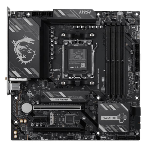 Tarjeta Madre MSI B850M Gaming Pro AM5 AMD B850 Micro-ATX DDR5 WiFi 6E