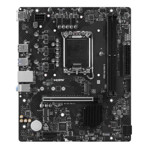Tarjeta Madre MSI Pro H610M-S LGA1700 Intel H610 Micro-ATX DDR5