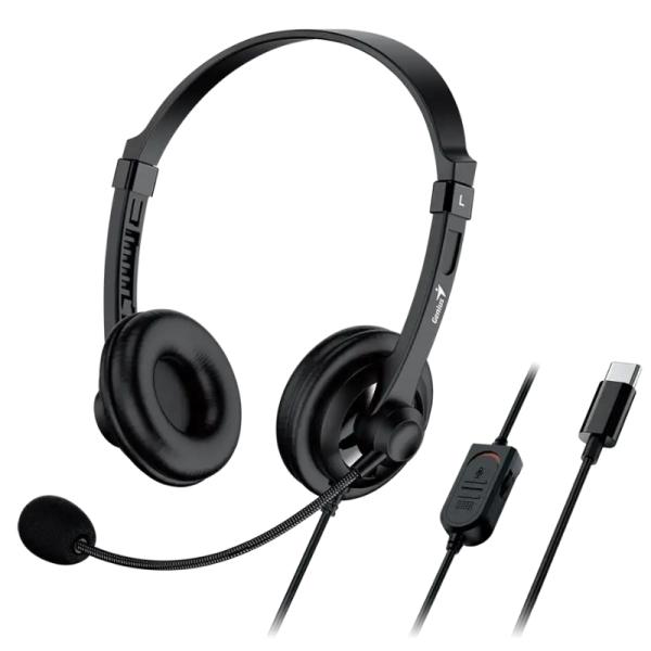 Audífonos Genius HS-230U Diadema USB-C Estéreo