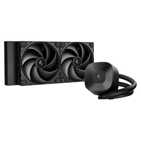 Enfriador Líquido DeepCool LE240 V2 Zero Dark 240mm 2x120mm Negro